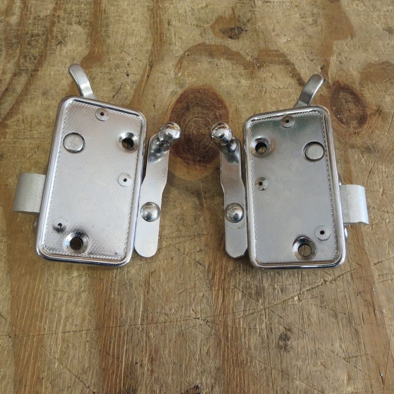 coppia kit serie set due duo serratura serrature fiat topolino 500c 500-c 500 c